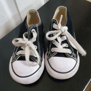 Black Toddler Converse